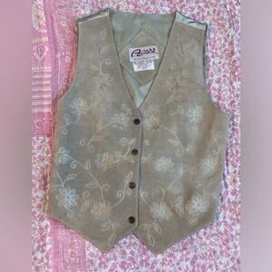Vintage Embroidered Vest
